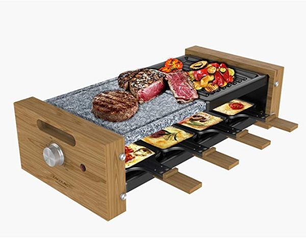 Raclette Grill Cecotec 8400 Wood MixGrill
