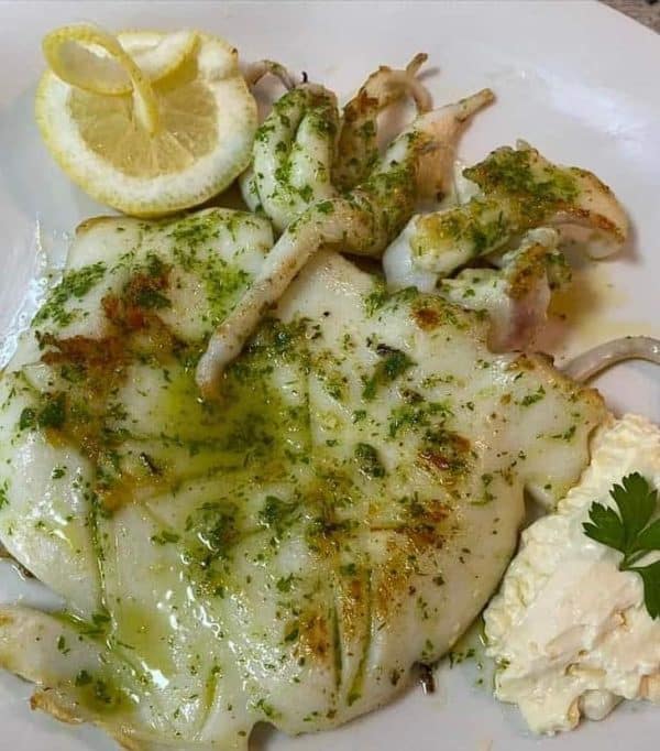 Sepia a la plancha. Receta fácil, rápida y deliciosa