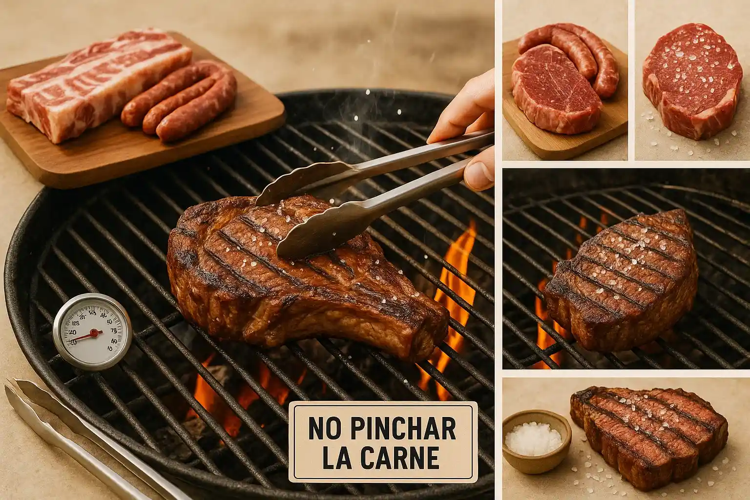 Consejos para una parrillada de carne espectacular.