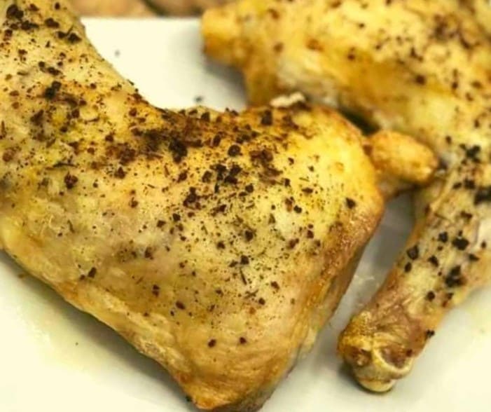 Contramuslos de pollo crujiente en airfryer