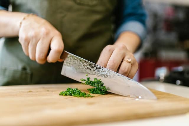 tabla cortar verduras
