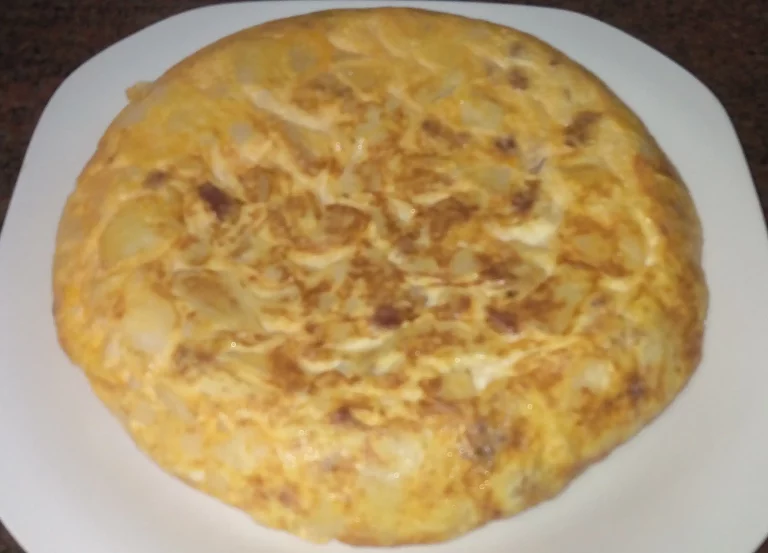 Tortilla de patatas sin cebolla