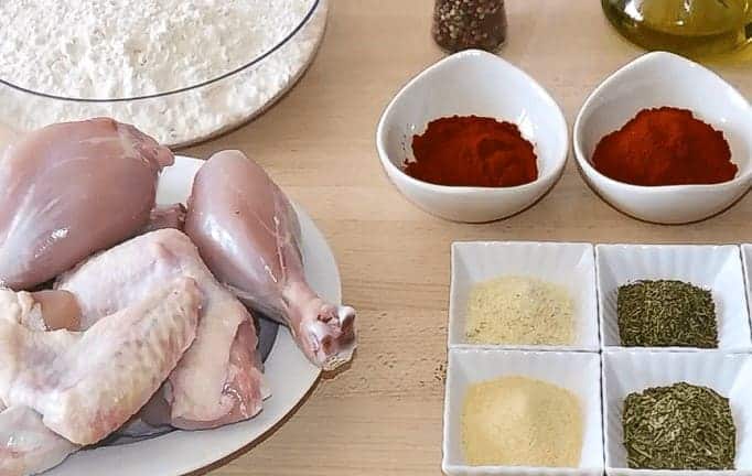 ingredientes pollo estilo kfc
