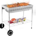 Barbacoa portátil plegable y económica tipo maletín