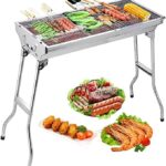 Barbacoa portátil de acero inoxidable superventas Uten