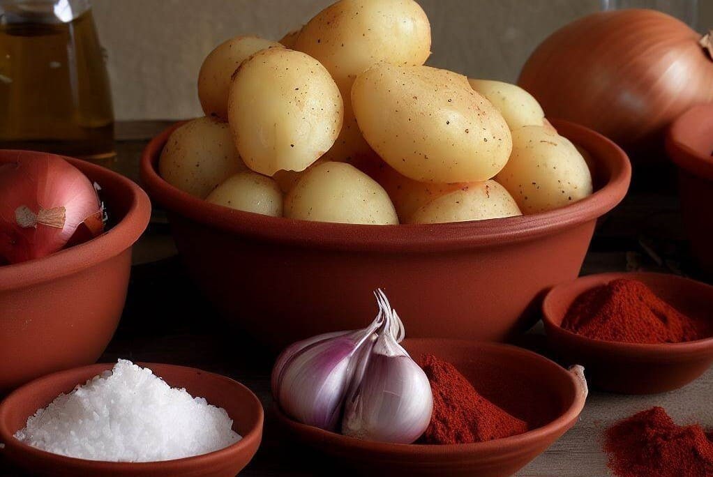ingredientes-patatas-bravas-con-salsa-casera