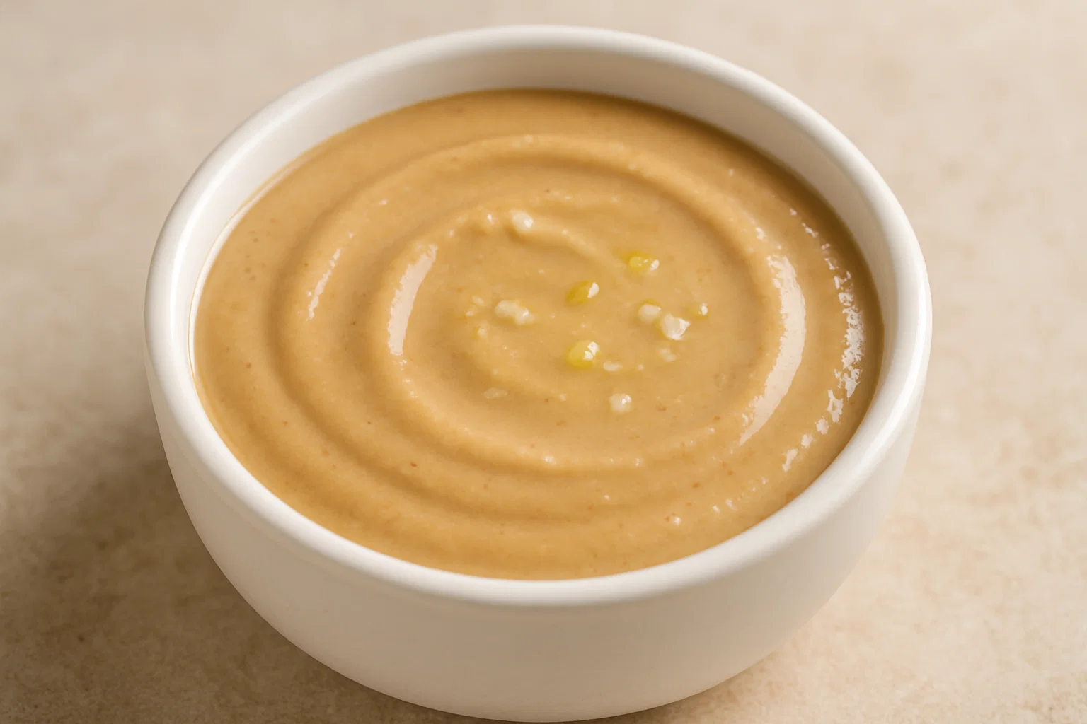 Salsa tahini casera cremosa para falafel