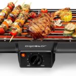 Barbacoa portátil eléctrica y económica Aigostar