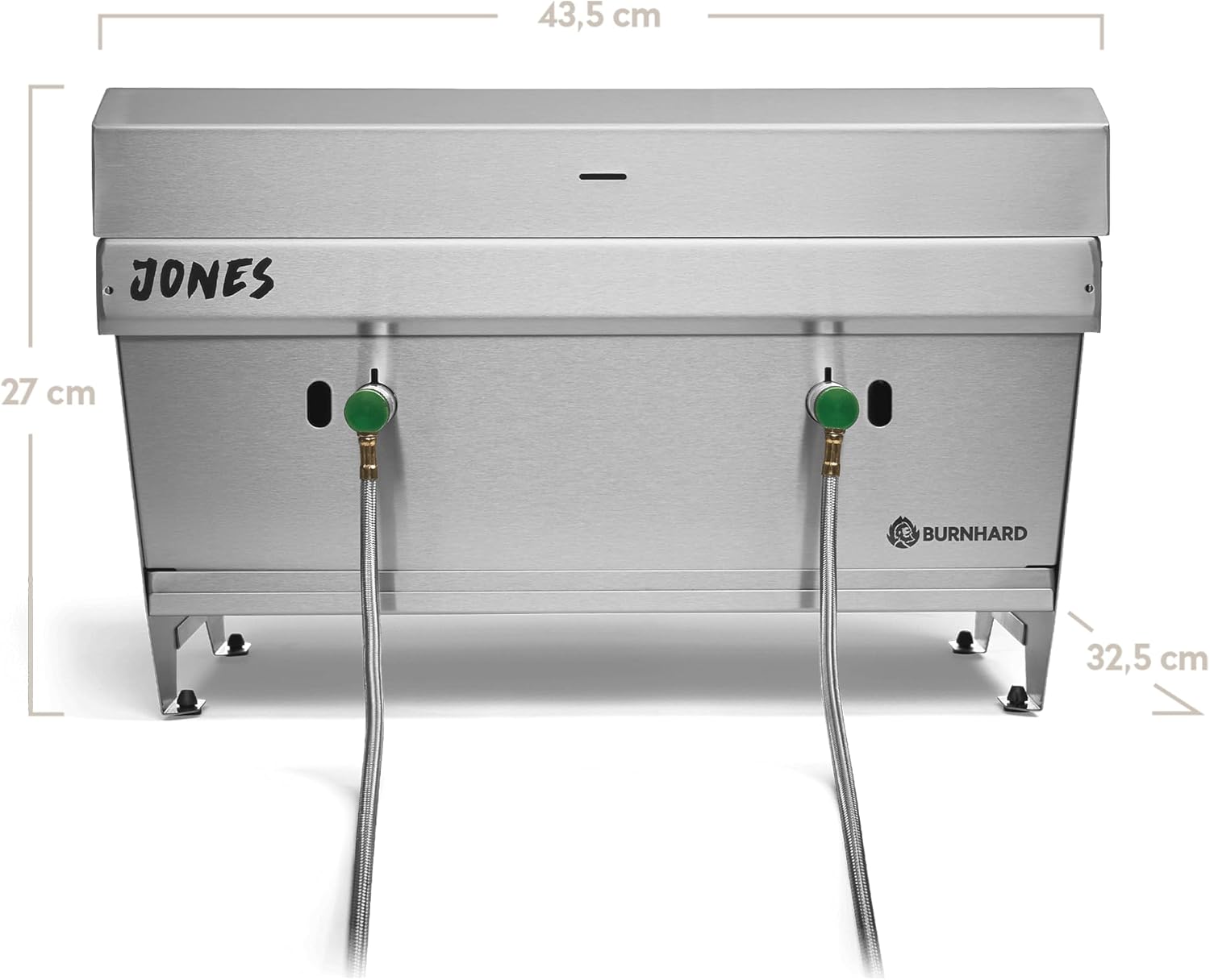 Análisis de la barbacoa de gas plegable Burnhard JONES.
