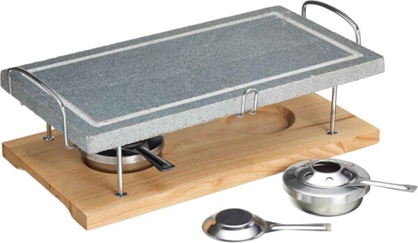 Piedra de asar con quemadores Artesà para Carnes
