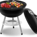 Barbacoa de leña portátil y económica SunJas