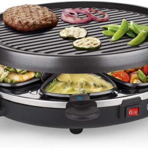 Raclette grill party para 6 personas redonda Princess 162725
