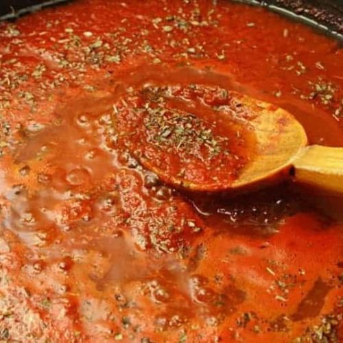 salsa de tomate casera